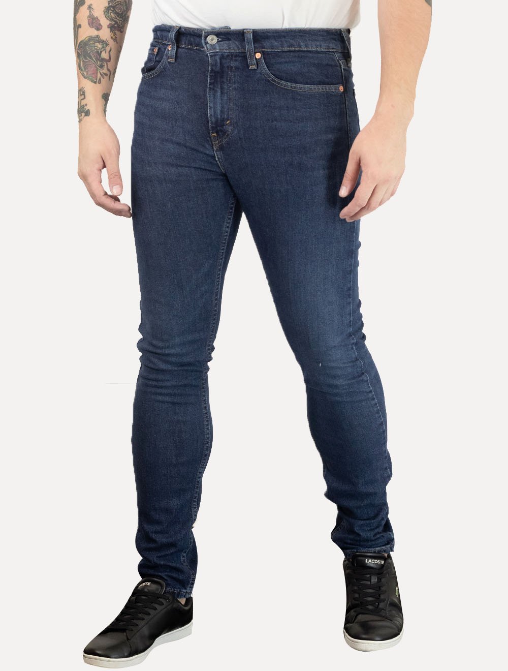 Calça Levis Jeans Masculina 510 Skinny Dark Wash Azul Escuro