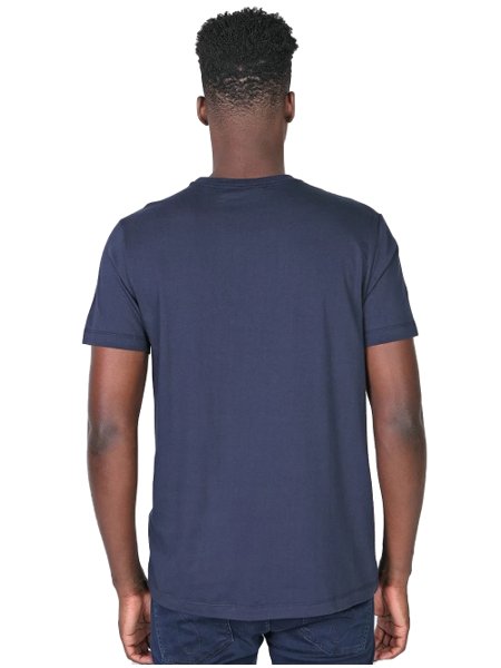 Camiseta Mc Masculino Sustainable Self-Care Calvin Klein - Azul Medio Azul  G - Azul