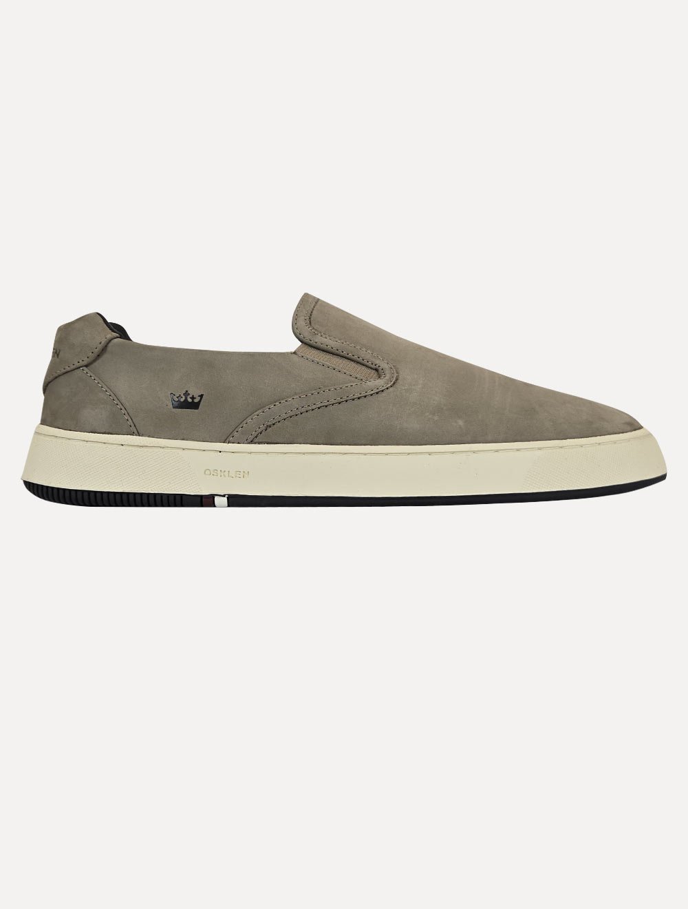 Tênis Osklen Masculino Slip On Iate Bossanova Oil Grafite | Secret
