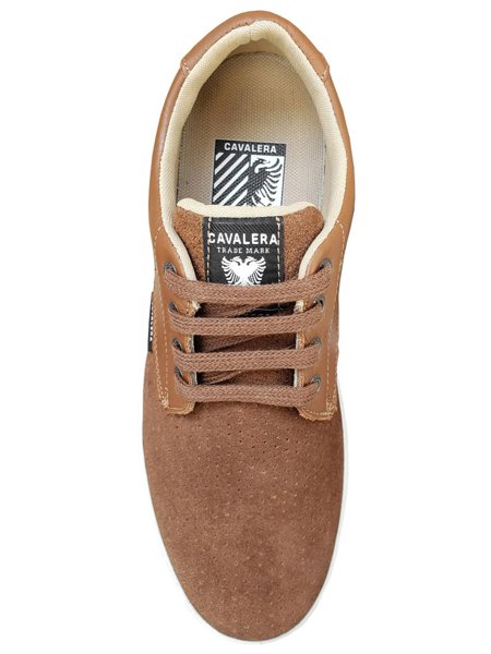 Tênis Cavalera Masculino Grayson Camurça Chocolate Marrom | Secret Outlet