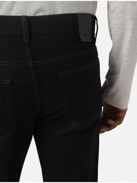 Calça Aramis Jeans Masculina Regular Black Lisa Preta