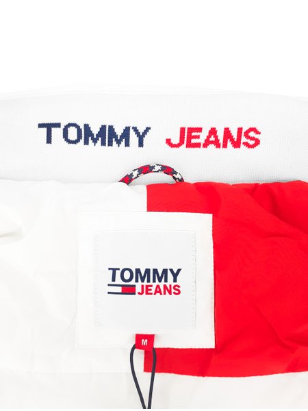 Jaqueta Tommy Jeans Masculina Essential Padded Bomber Branca