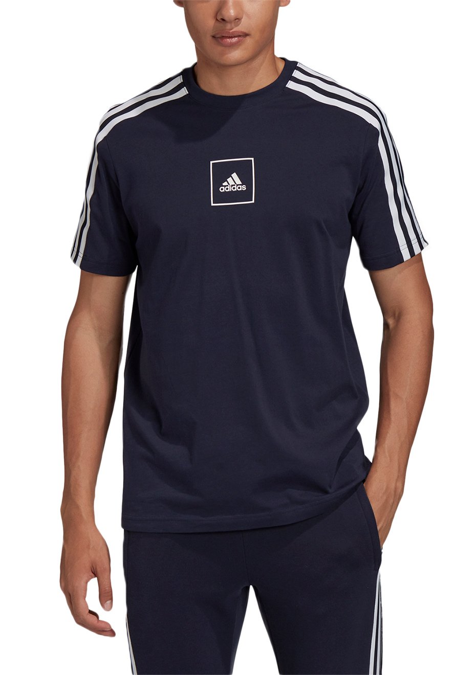 camisa adidas masculina 3 stripes