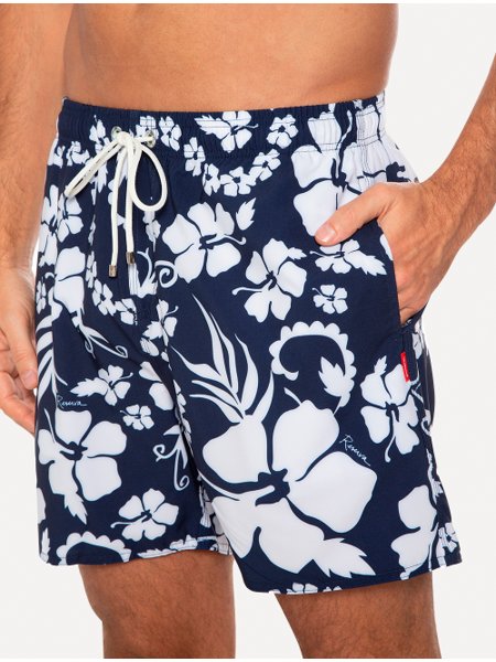 Short Reserva Masculino D'Água Beachwear Mana Azul Marinho