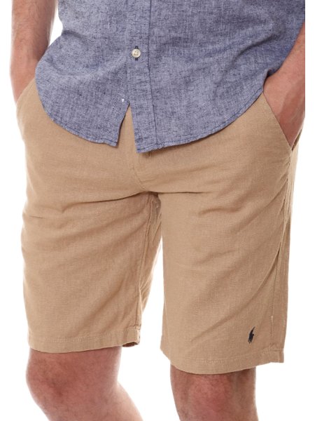 shorts caqui