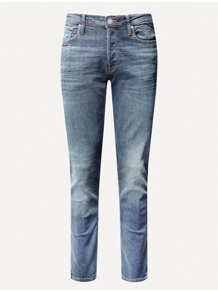 Calça Levis Jeans Masculina Regular 502 Taper Stretch Cool Denim Azul