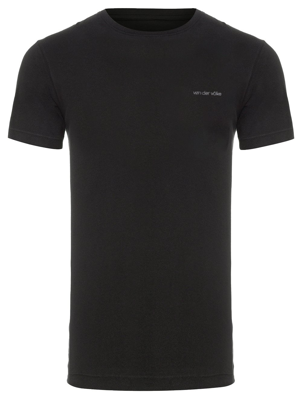 Camiseta Von der Volke Masculina Origineel Basis Logo Preta Secret Outlet