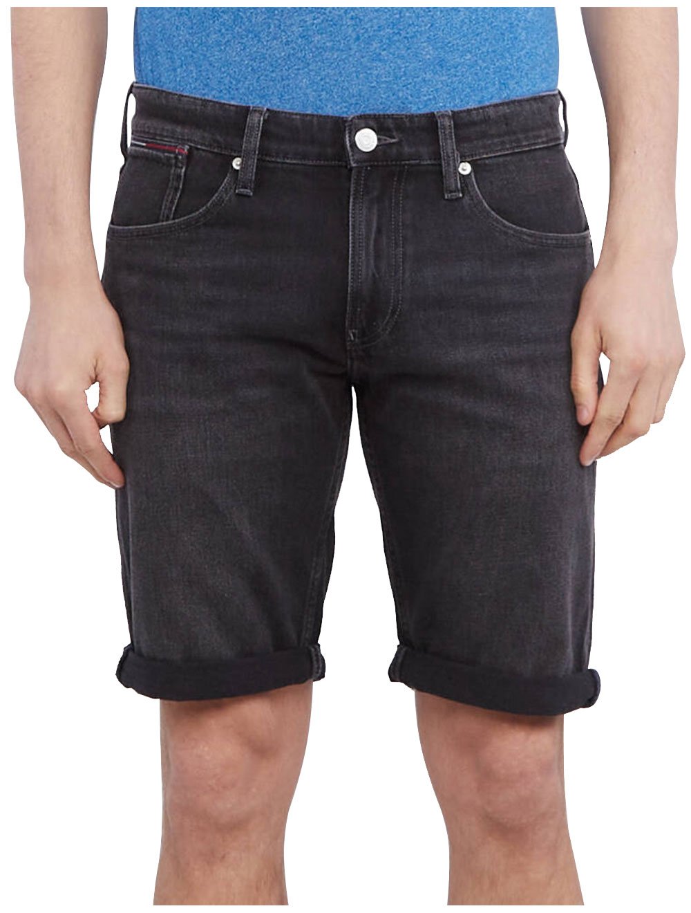 Bermuda Tommy Jeans Masculina Ronnie Tapered Short Stoned Preto