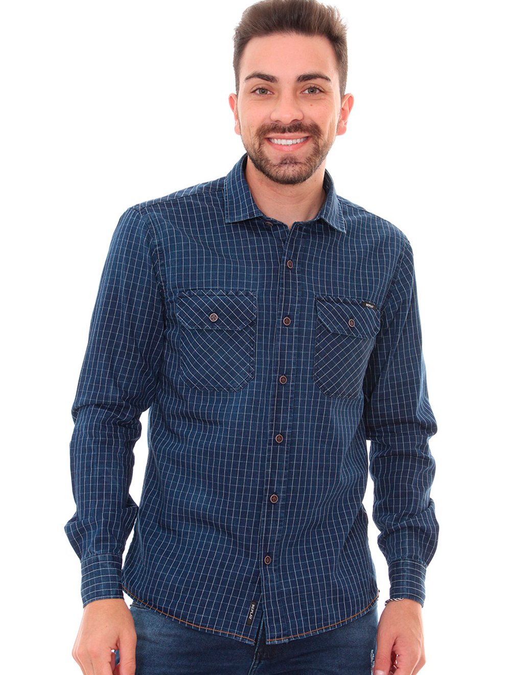 camisa replay masculina