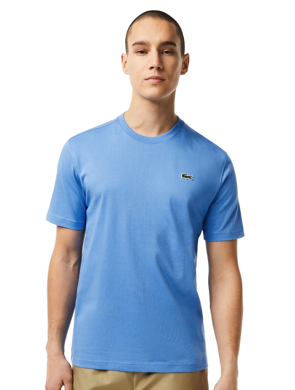 Camiseta Lacoste Sport Technique Logo Azul Médio