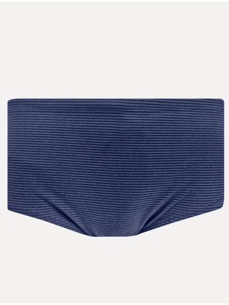 Sunga Calvin Klein Swimwear Texture Stripe Tag Azul Escuro