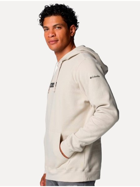 Moletom Columbia Masculino Hoodie Beaumont Cáqui Claro Secret Outlet