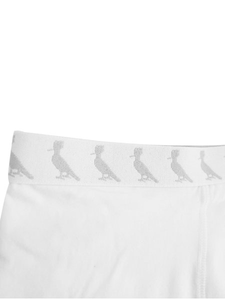 Cueca Reserva Masculina Boxer Mono Woodpecker Cotton Branca Pack 3UN