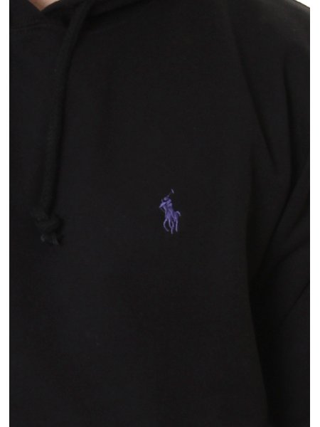 black ralph lauren zip moletom com capuz