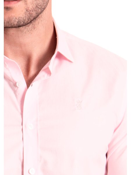 camisa sergio k rosa