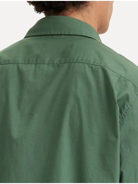 Camisa Levis Masculina Sunset One Pocket Verde Escuro