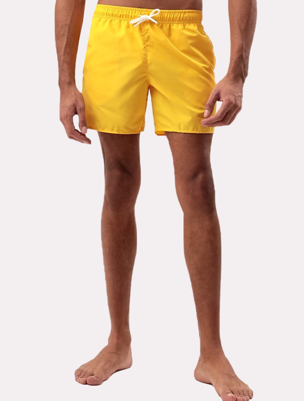 Short Lacoste Masculino Beachwear Classico Amarelo