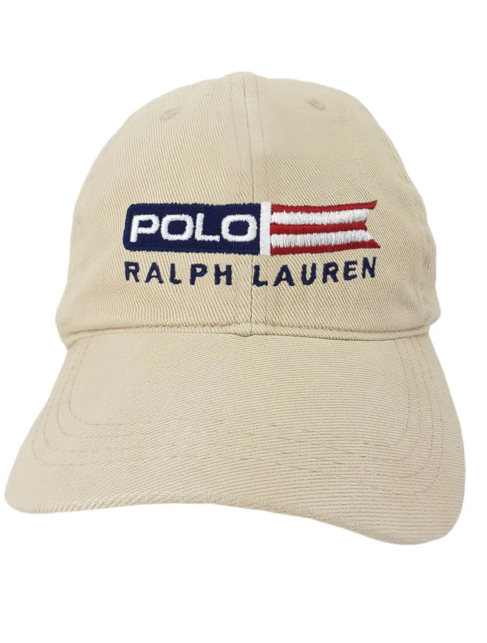 Boné Ralph Lauren Polo Swallow-Tail Flag Cáqui