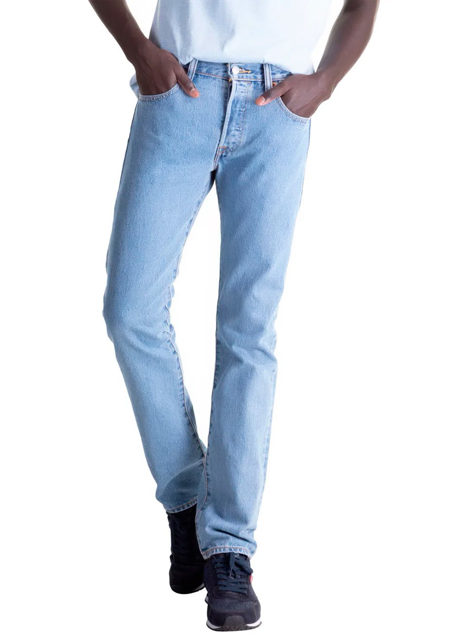 Calca Jeans Levis 501 Original Light Wash Clara Secret Outlet Calca Jeans Levis 501 Original Light Wash Clara Secret Outlet