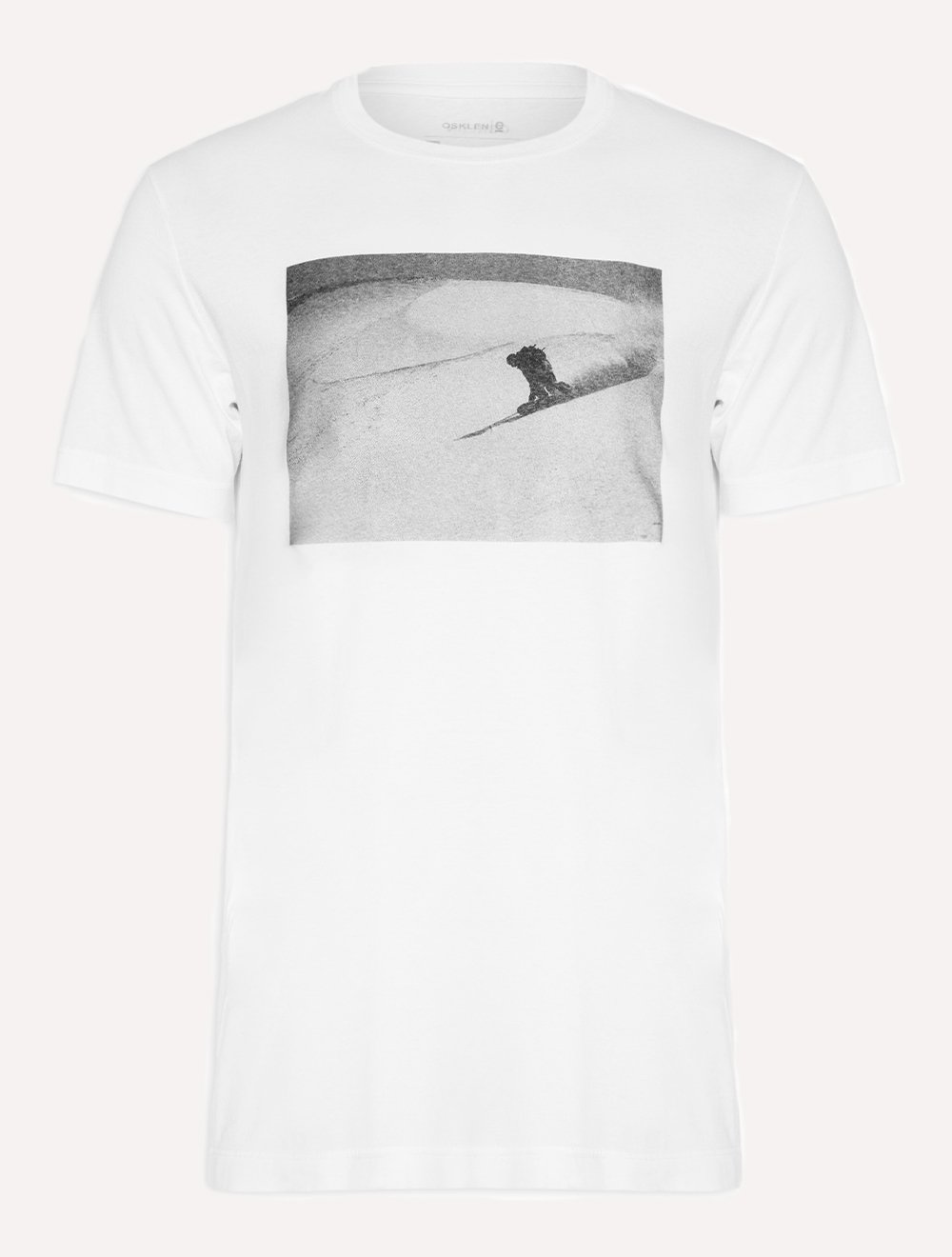Camiseta Osklen Masculina Slim Stone DNA Photo 02 Branca