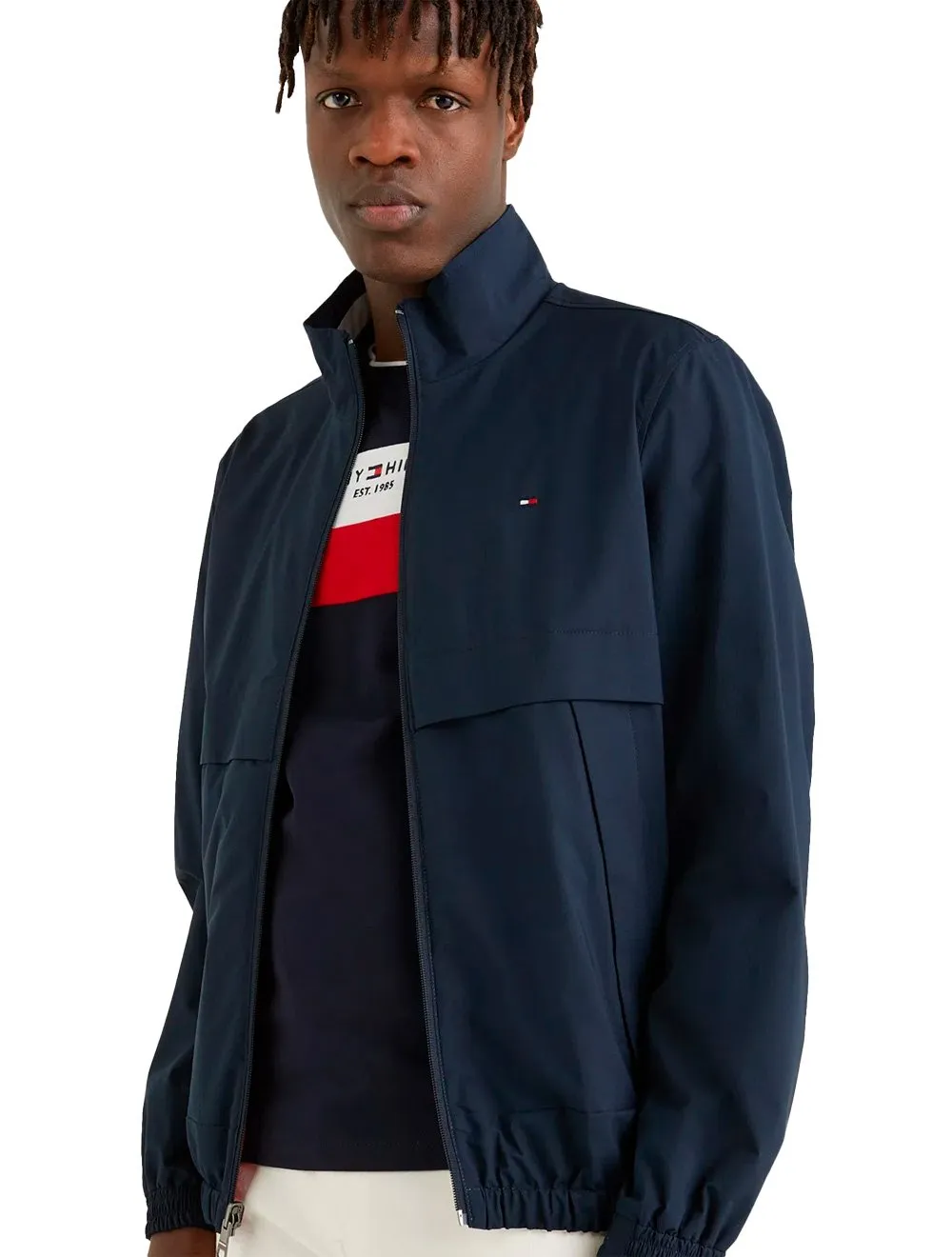 Jaqueta Tommy Hilfiger Masculina Windbreaker Reversible Sail Ivy