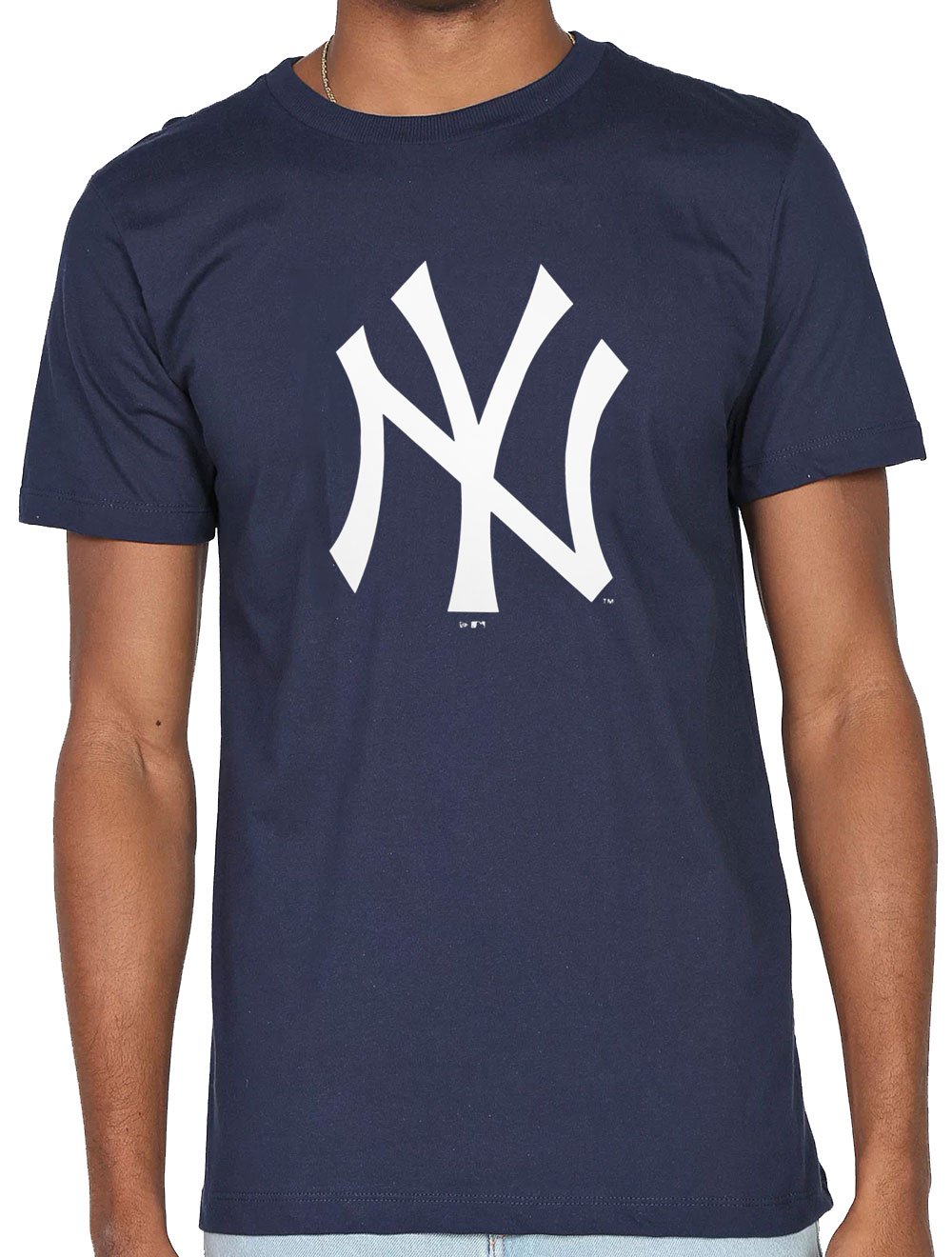 Camiseta New Era Masculina MLB New York Yankees Azul Marinho