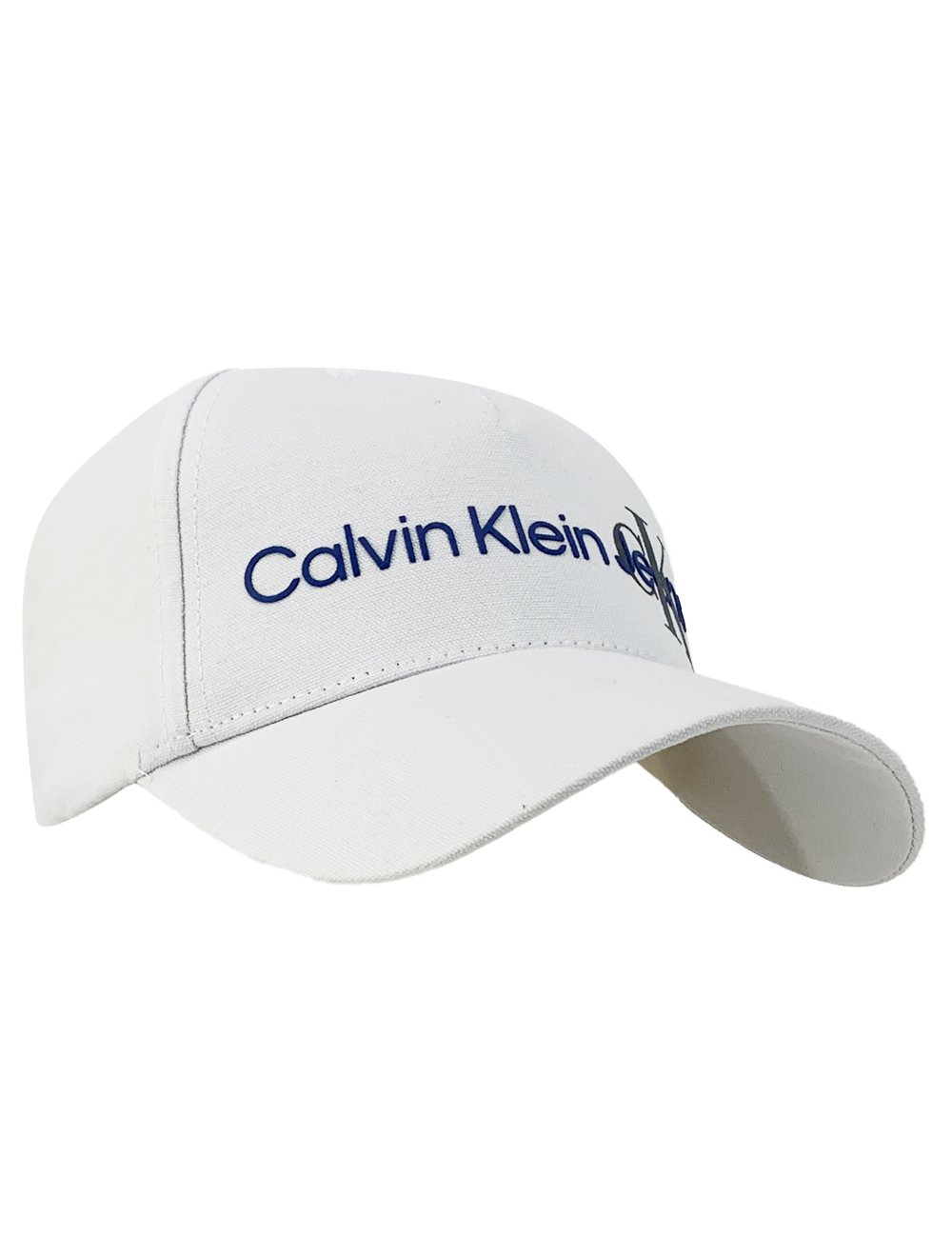 Boné Calvin Klein Jeans Sarja Rubber Logo Branco | Secret Outlet