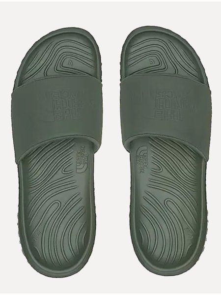 Chinelo The North Face Masculino Slide Never Stop Cush Verde | Secret ...