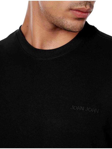 Camiseta John John Rg New Dirty III Masculina - Preto