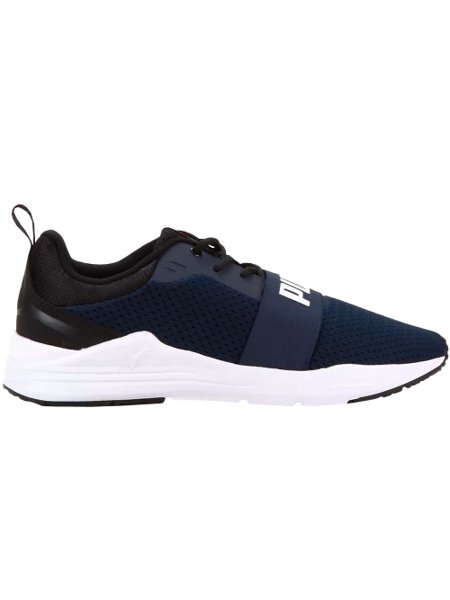 Tênis Puma Masculino Wired Run Branco/Marinho