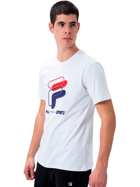 Camiseta Fila Masculina Sport Branca