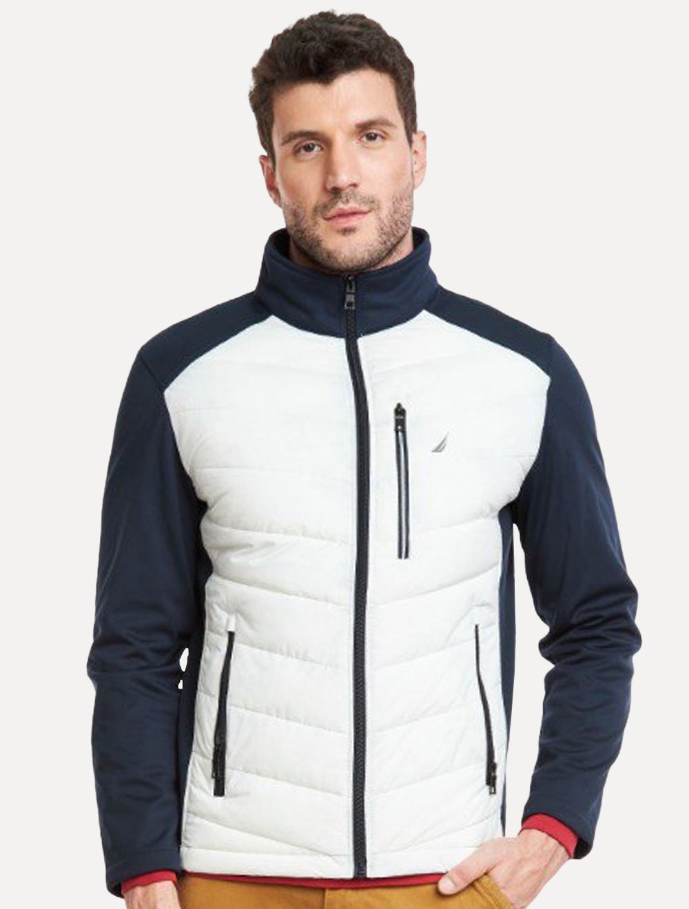 Jaqueta Nautica Masculina Rainbreaker Active Stretch Pocket Sash