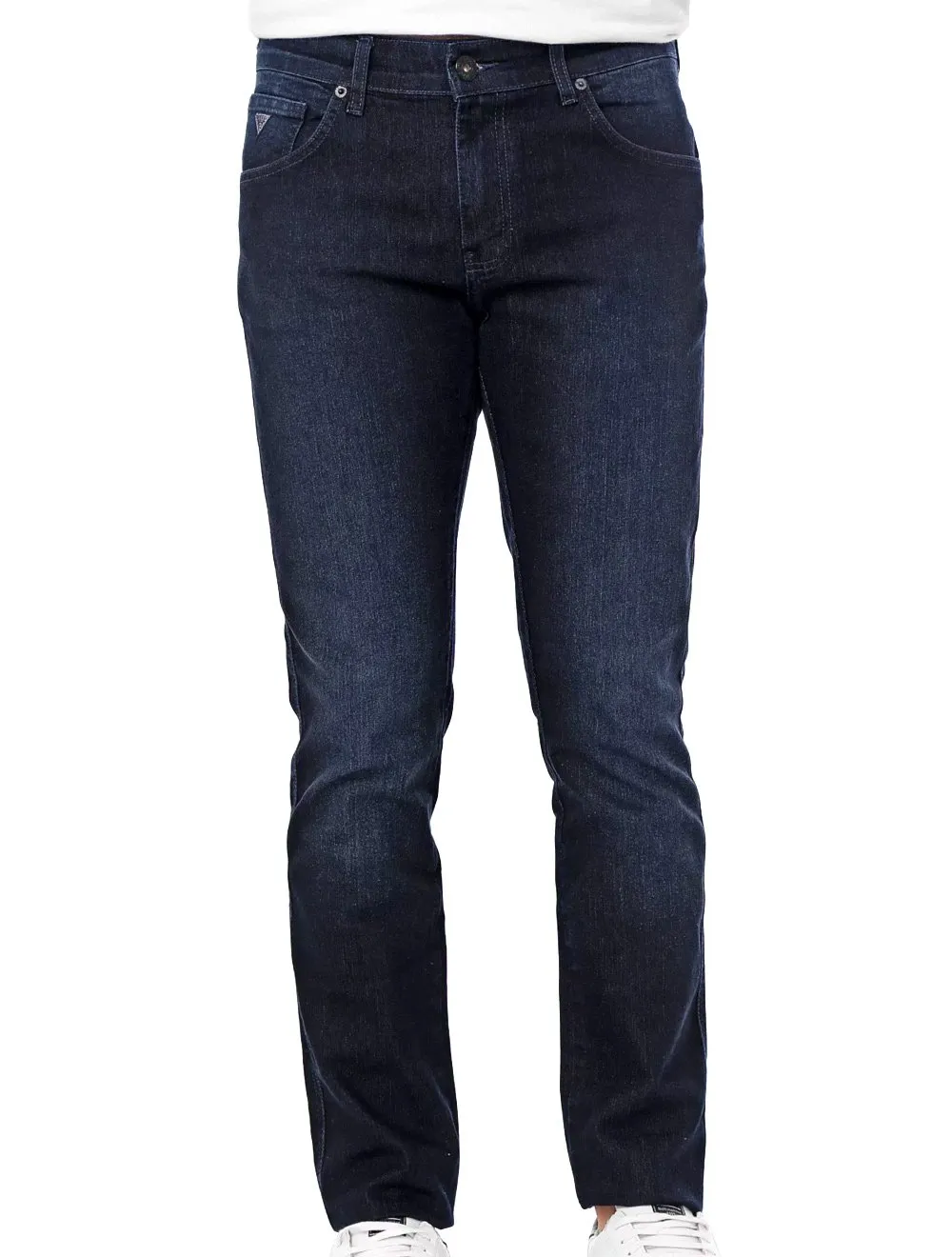 Calça Guess Jeans Masculina Skinny Inter Blue Azul Escuro