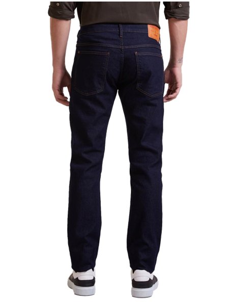 Calça Forum Jeans Masculina Slim Paul Indigo Azul Marinho | Secret Outlet