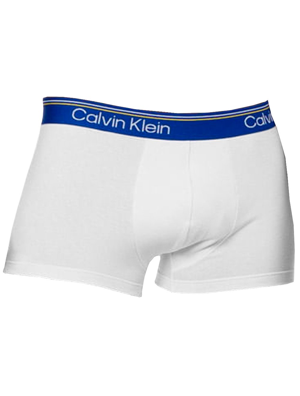 Cueca Calvin Klein Boxer Trunk World Cup Azul Escuro Branca 1UN