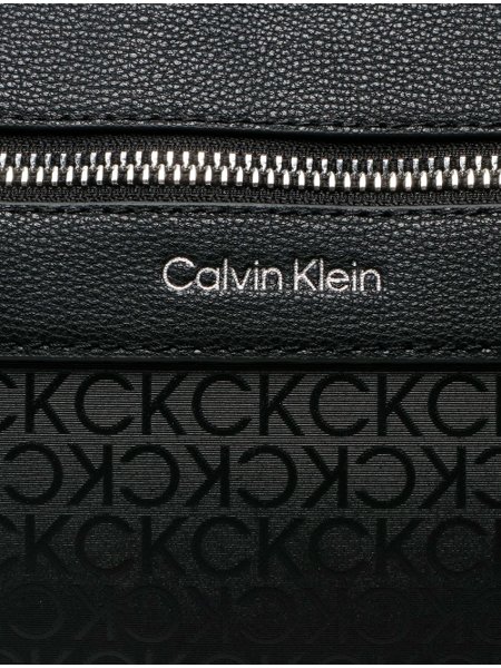 Mala Calvin Klein Masculina Elevated Logo Print Holdall Preta