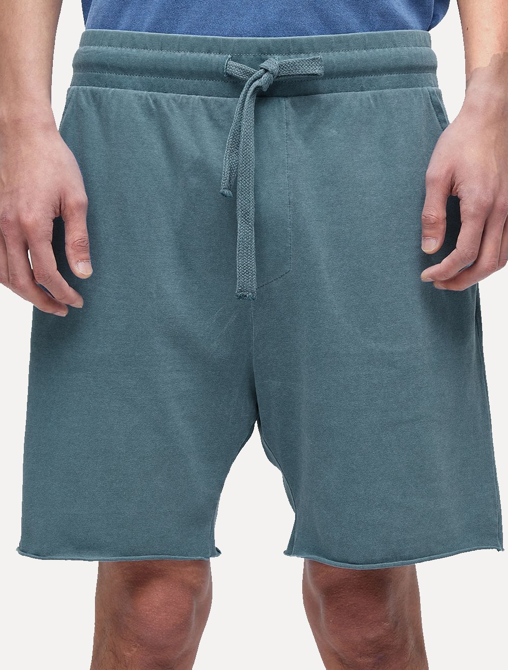 Bermuda Osklen Masculina Moletom Classic Stone Azul Índigo