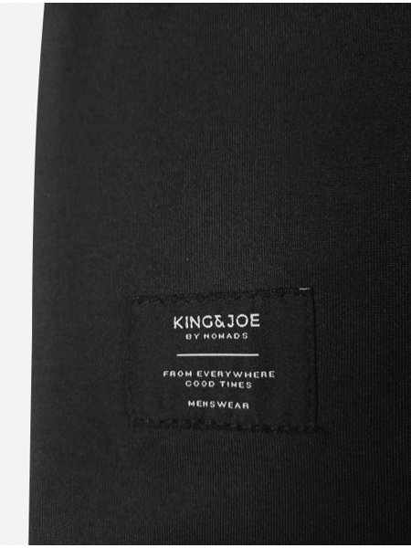 Camiseta King & Joe Masculina Slim Básica Anti-Odor Preta