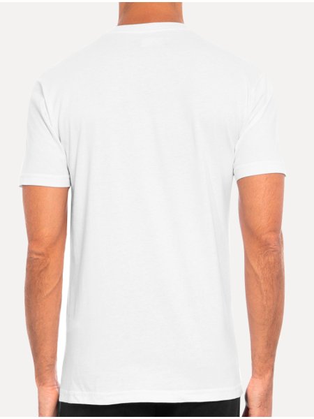 Camiseta Fred Perry Masculina Regular Ringer Logo Branca