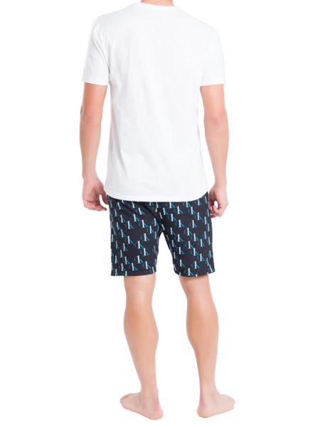 short branco calvin klein