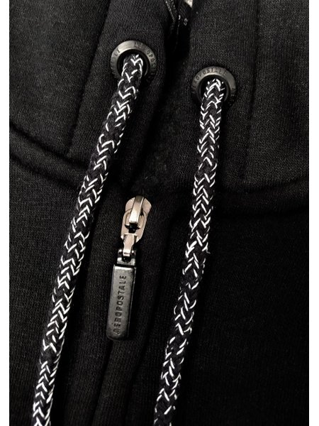 zip moletom com capuz chrome hearts