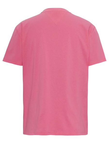 Camiseta Tommy Jeans Classic Athletic Chest Logo Rosa