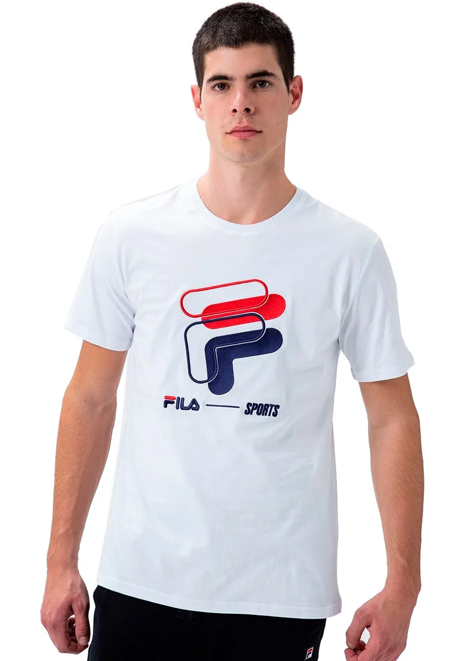 Camiseta Fila Masculina Sport Branca