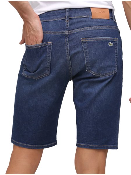 Lacoste Masculino Bermuda Jeans Da Lacoste Denim CalÃ§as Lacoste