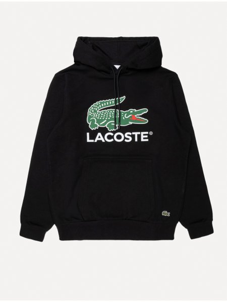 Moletom Lacoste Masculino Hoodie Classic Fit Cotton Fleece Logo