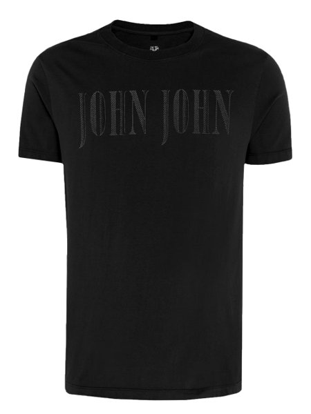 Camiseta John John Masculina Points Preta - Preto John John Camisetas  Surfwear I Streetwear I Surf Shop