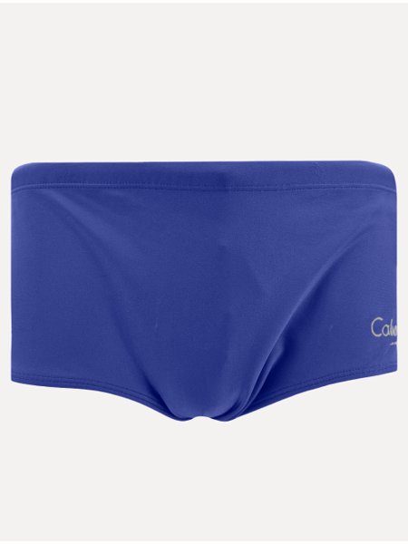 Sunga Calvin Klein Swimwear Under Logo Azul Marinho