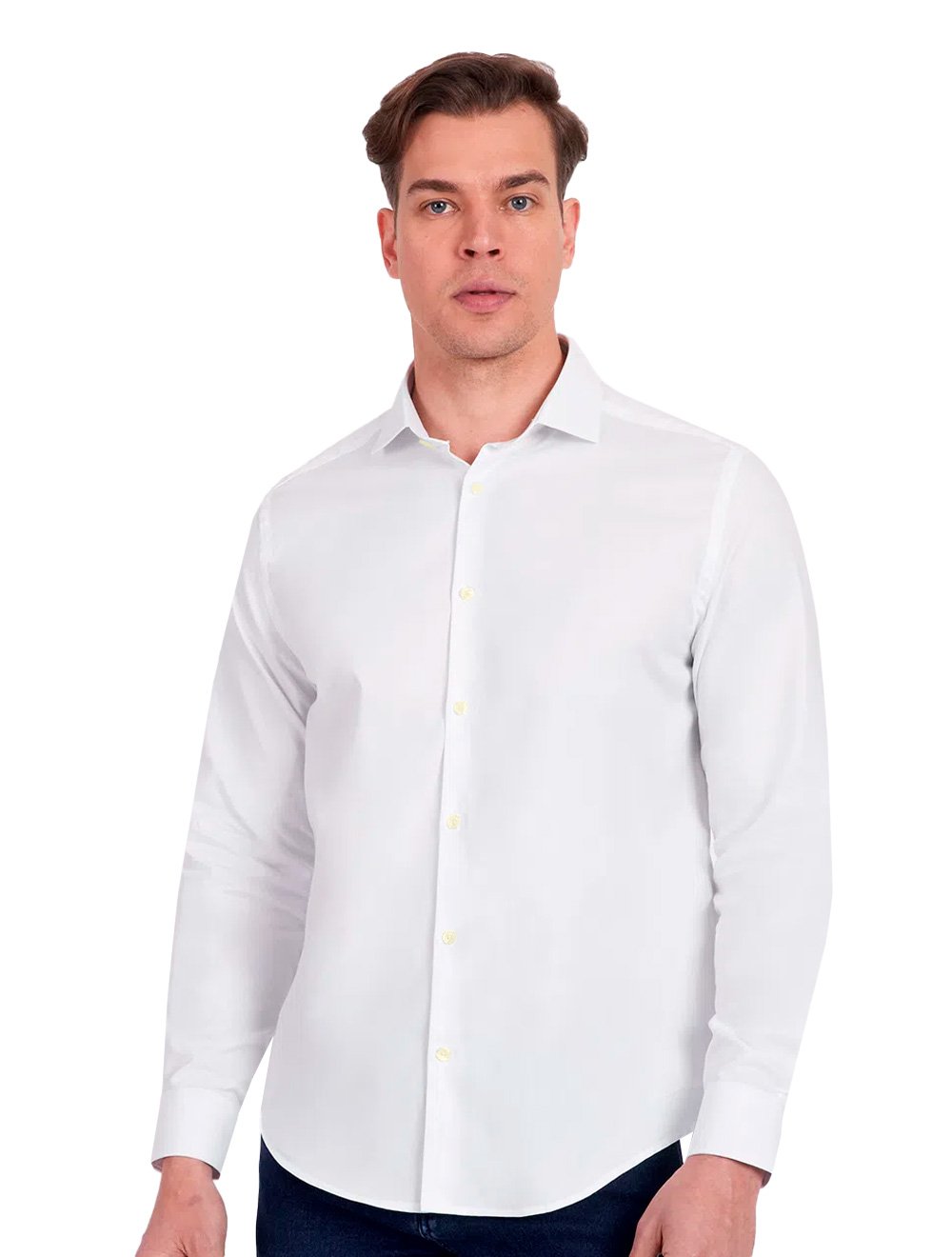 Camisa Aramis Masculina Regular Oxford Branca