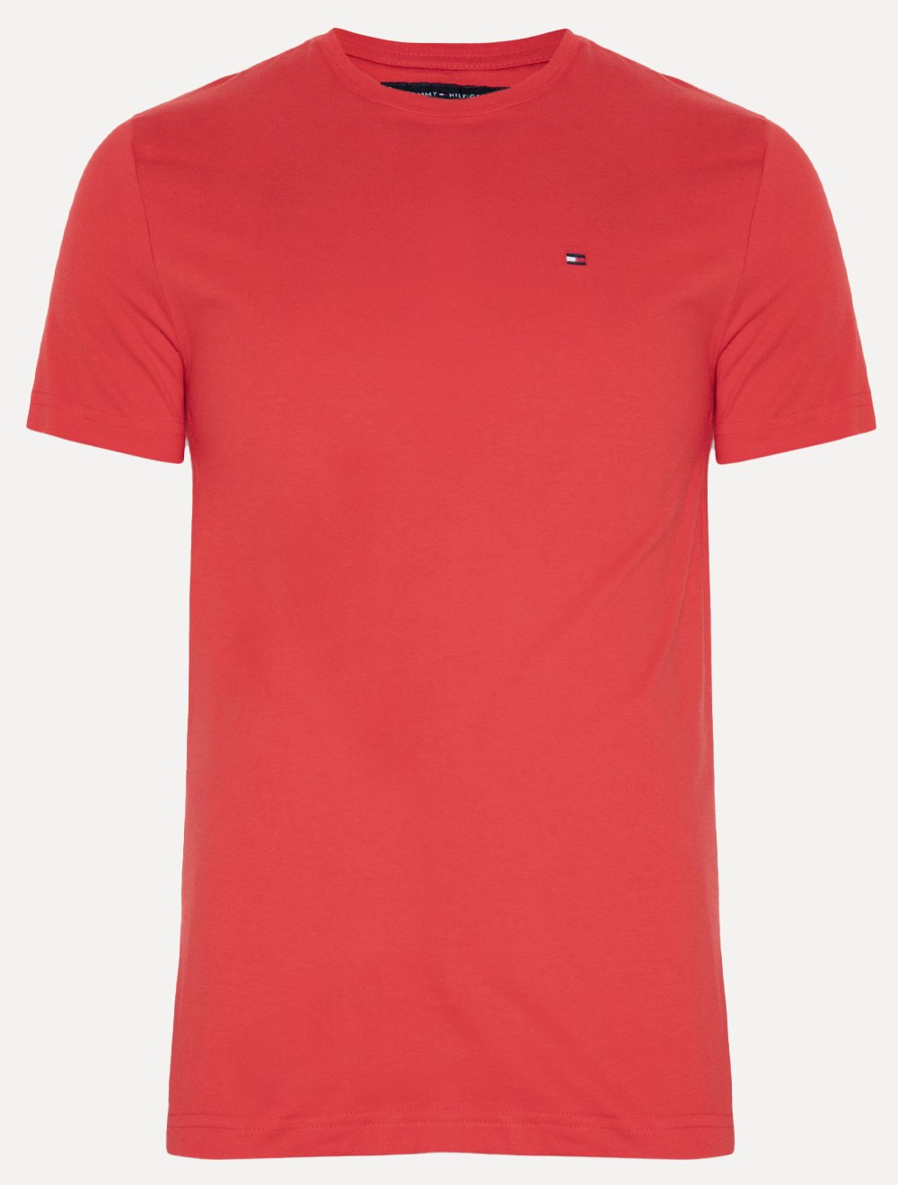 Camiseta Tommy Hilfiger Essential Cotton Vermelho Escarlate