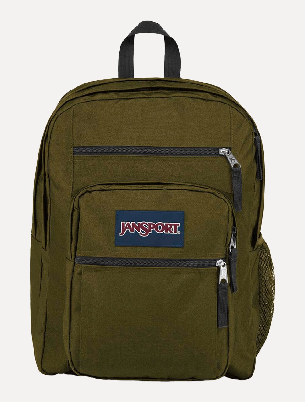 Mochila JanSport Big Student Army Green Verde Militar Secret Outlet